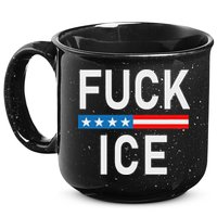 Support Immigrants Fuck Ice 15oz Campfire Ceramic Mug