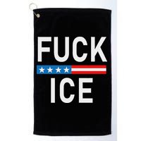 Support Immigrants Fuck Ice Golf Towel