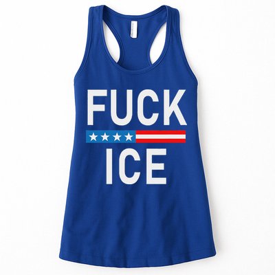 Support Immigrants Fuck Ice Womens Tank Top