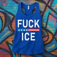 Support Immigrants Fuck Ice Womens Tank Top