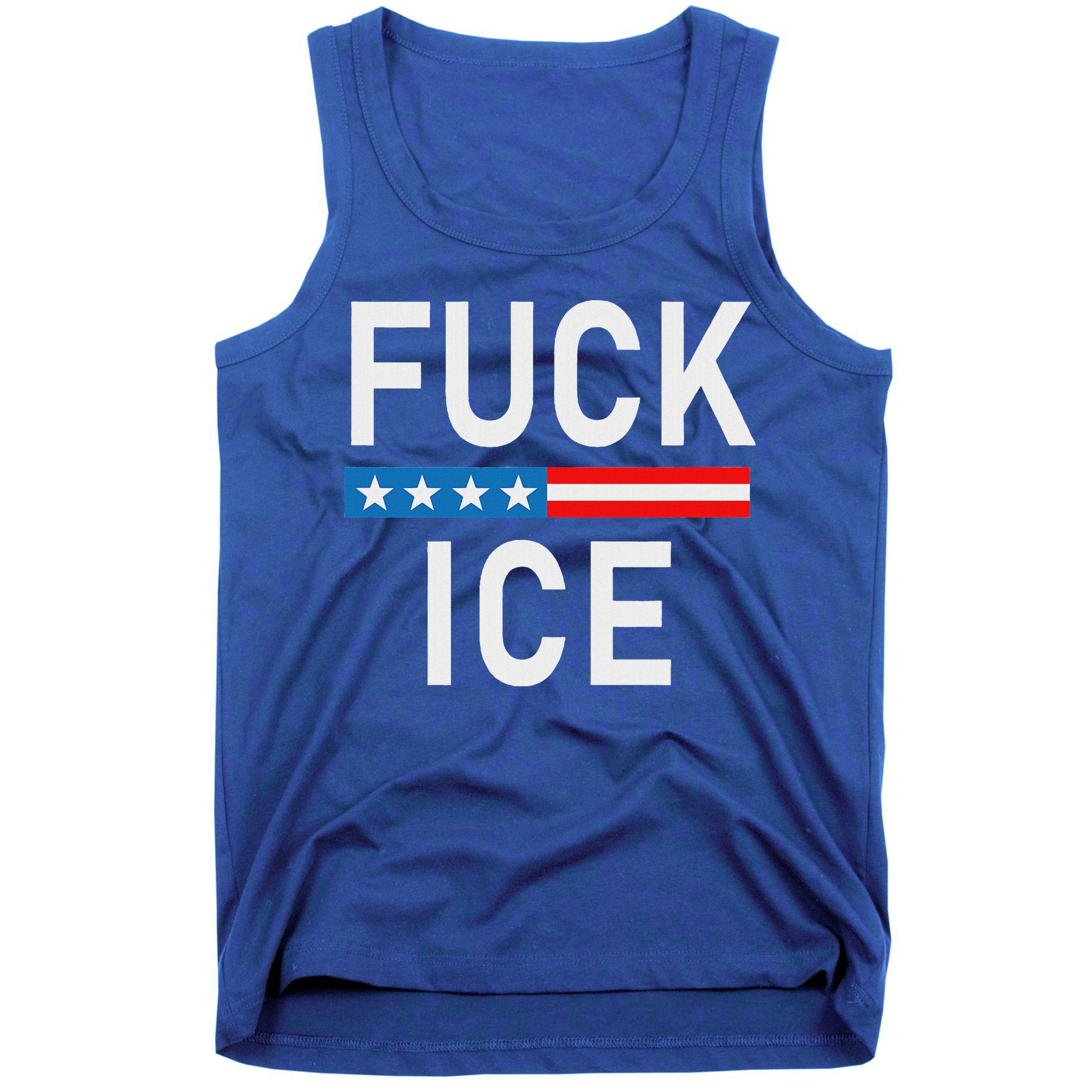 Support Immigrants Fuck Ice Tank Top