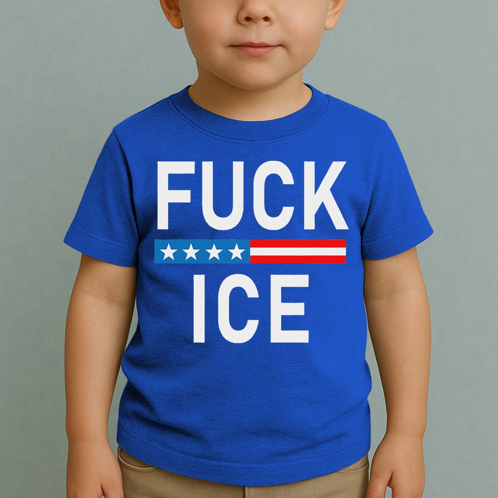 Support Immigrants Fuck Ice Toddler T-Shirt