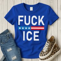 Support Immigrants Fuck Ice Womens T-Shirt