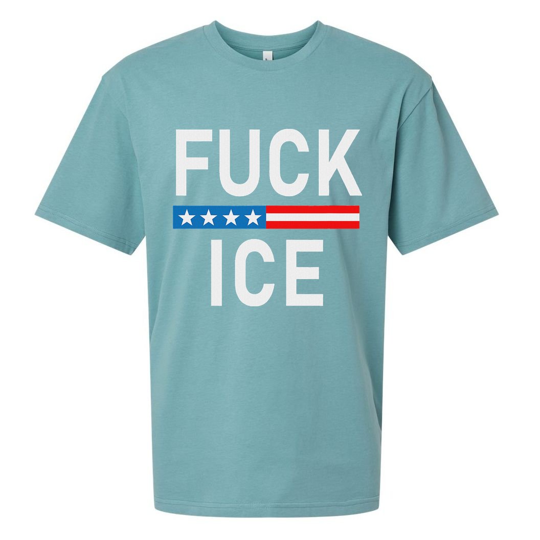 Support Immigrants Fuck Ice Sueded Cloud Jersey T-Shirt