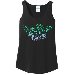 Surf Icons For Surfer Surf Surfing Ladies Essential Tank