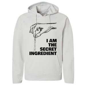 Secret Ingredient Funny Cooking Cook Chef Performance Fleece Hoodie