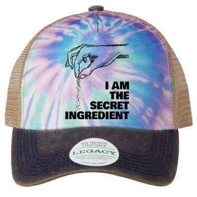 Secret Ingredient Funny Cooking Cook Chef Legacy Tie Dye Trucker Hat