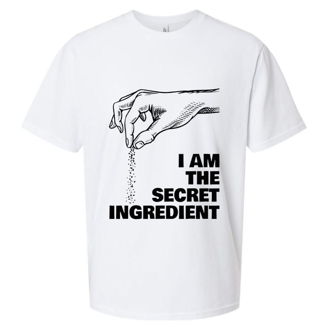Secret Ingredient Funny Cooking Cook Chef Sueded Cloud Jersey T-Shirt