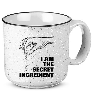 Secret Ingredient Funny Cooking Cook Chef 15oz Campfire Ceramic Mug