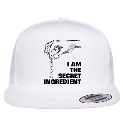 Secret Ingredient Funny Cooking Cook Chef Flat Bill Trucker Hat