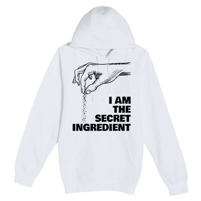 Secret Ingredient Funny Cooking Cook Chef Premium Pullover Hoodie