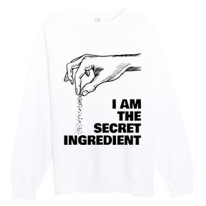 Secret Ingredient Funny Cooking Cook Chef Premium Crewneck Sweatshirt