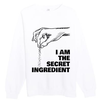 Secret Ingredient Funny Cooking Cook Chef Premium Crewneck Sweatshirt