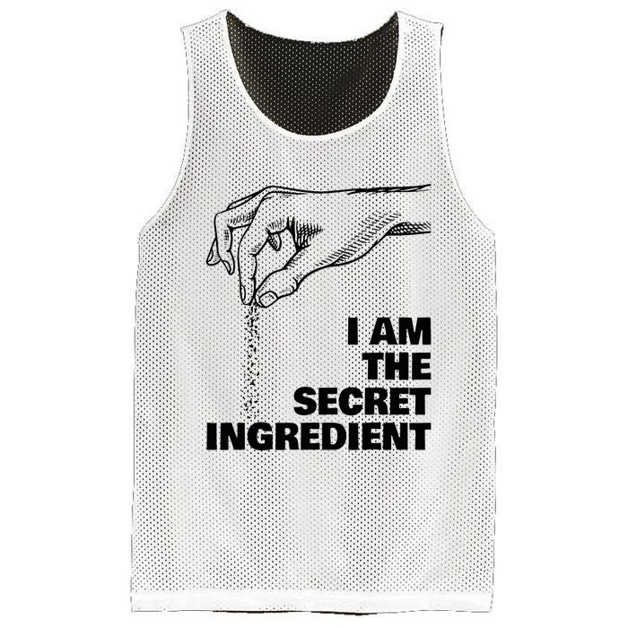 Secret Ingredient Funny Cooking Cook Chef Mesh Reversible Basketball Jersey Tank