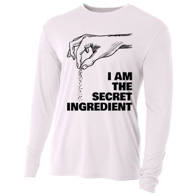 Secret Ingredient Funny Cooking Cook Chef Cooling Performance Long Sleeve Crew