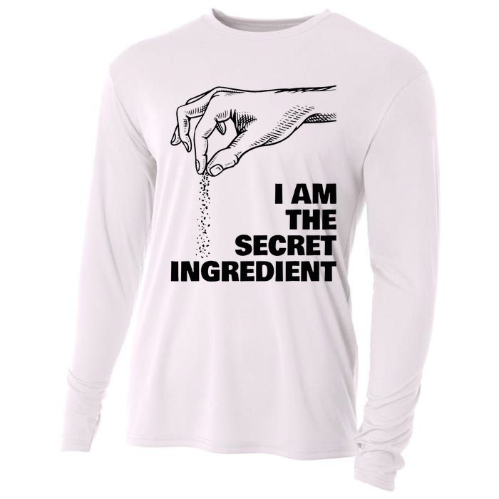 Secret Ingredient Funny Cooking Cook Chef Cooling Performance Long Sleeve Crew