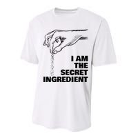 Secret Ingredient Funny Cooking Cook Chef Performance Sprint T-Shirt