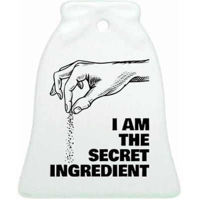 Secret Ingredient Funny Cooking Cook Chef Ceramic Bell Ornament