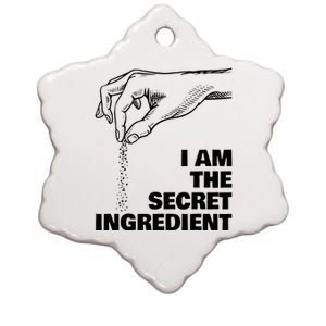 Secret Ingredient Funny Cooking Cook Chef Ceramic Star Ornament