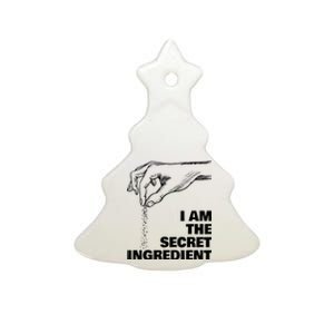 Secret Ingredient Funny Cooking Cook Chef Ceramic Tree Ornament