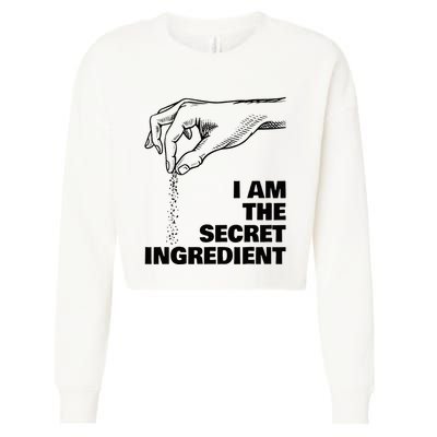 Secret Ingredient Funny Cooking Cook Chef Cropped Pullover Crew