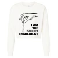 Secret Ingredient Funny Cooking Cook Chef Cropped Pullover Crew