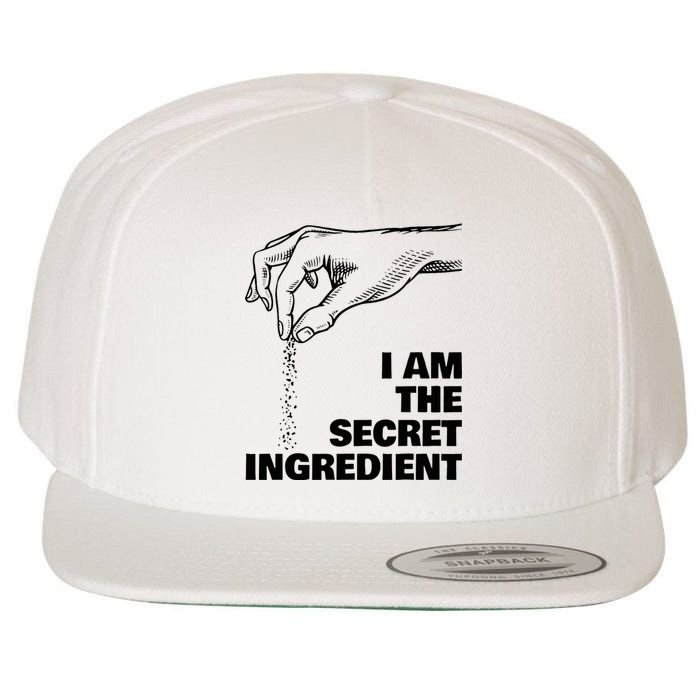 Secret Ingredient Funny Cooking Cook Chef Wool Snapback Cap