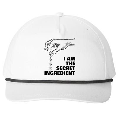 Secret Ingredient Funny Cooking Cook Chef Snapback Five-Panel Rope Hat