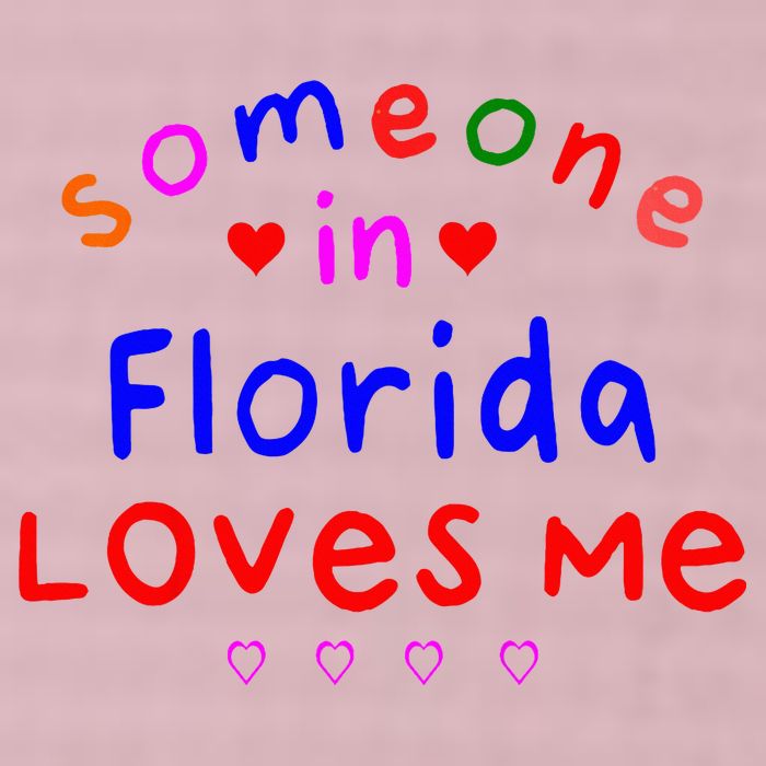 Someone In Florida Loves Me 25L Jumbo Tote