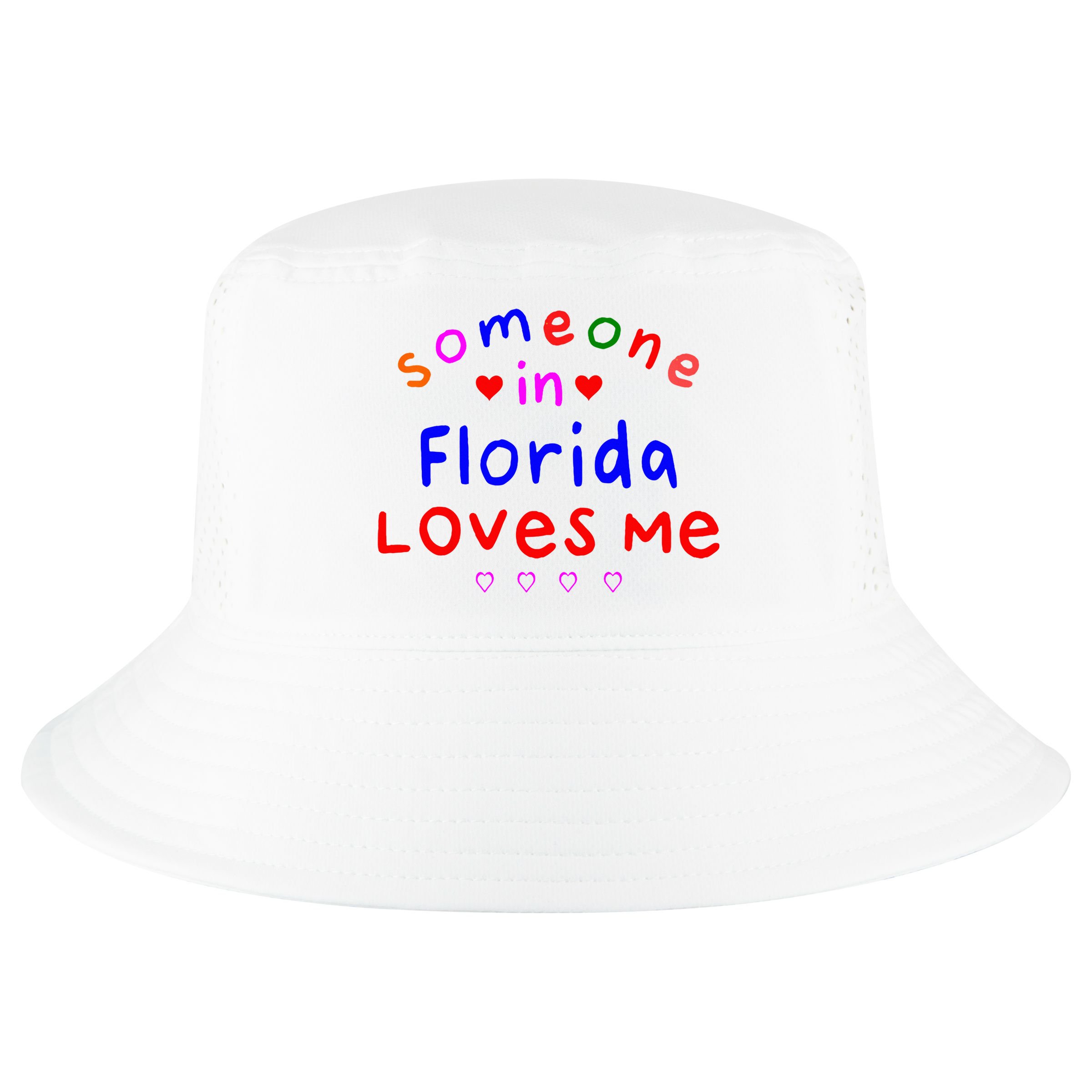 Someone In Florida Loves Me Cool Comfort Performance Bucket Hat