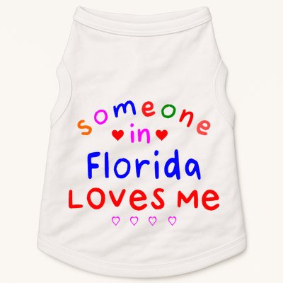 Someone In Florida Loves Me Doggie Tank