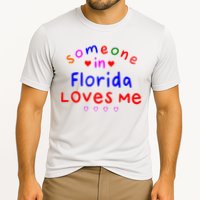 Someone In Florida Loves Me Cooling Performance Crew T-Shirt