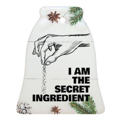 Secret Ingredient Funny Cooking Cook Chef Gift Ceramic Bell Ornament