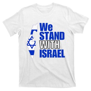 Support Israel Flag Design T-Shirt