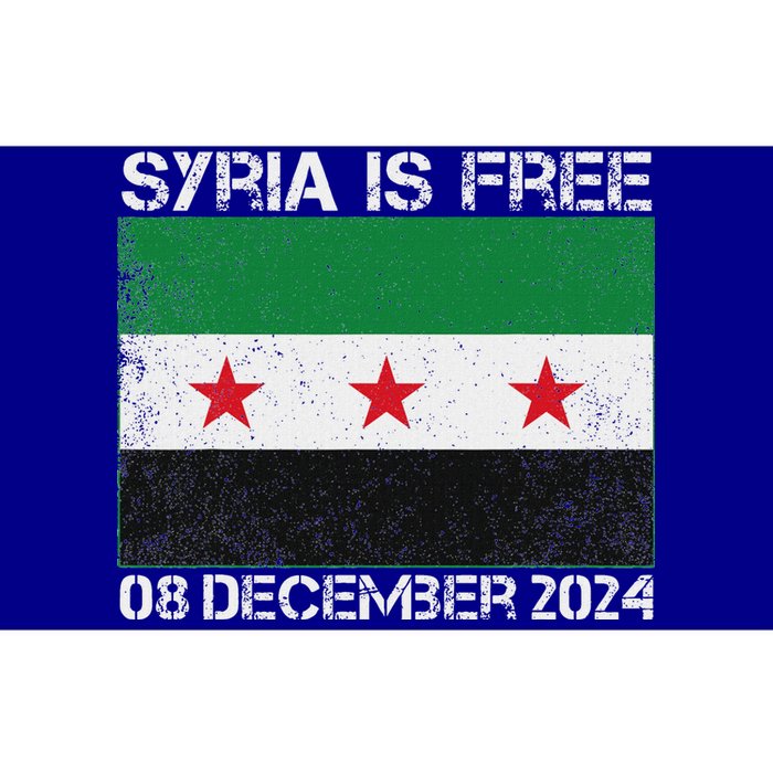 Syria Is Finally Free Celebrate The Freedom March Syria Free Bumper Sticker