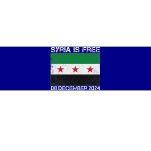 Syria Is Finally Free Celebrate The Freedom March Syria Free Bumper Sticker