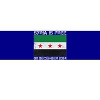 Syria Is Finally Free Celebrate The Freedom March Syria Free Bumper Sticker