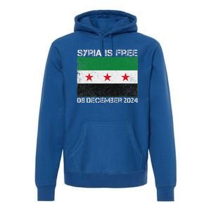 Syria Is Finally Free Celebrate The Freedom March Syria Free Premium Hoodie