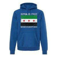 Syria Is Finally Free Celebrate The Freedom March Syria Free Premium Hoodie