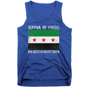 Syria Is Finally Free Celebrate The Freedom March Syria Free Tank Top