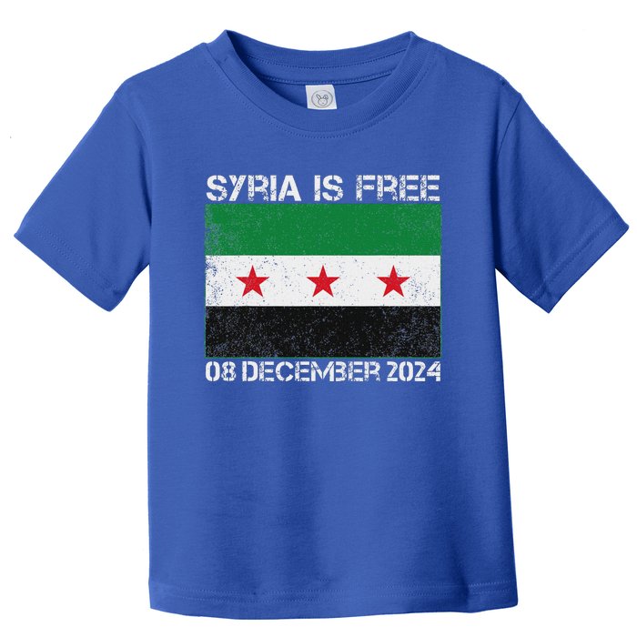 Syria Is Finally Free Celebrate The Freedom March Syria Free Toddler T-Shirt