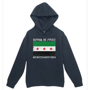 Syria Is Finally Free Celebrate The Freedom March Syria Free Urban Pullover Hoodie