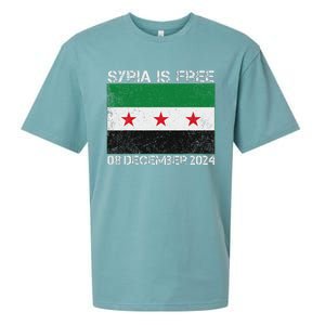 Syria Is Finally Free Celebrate The Freedom March Syria Free Sueded Cloud Jersey T-Shirt