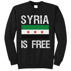 Syria Is Free Syrian Flag Sweatshirt