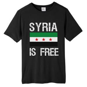 Syria Is Free Syrian Flag Tall Fusion ChromaSoft Performance T-Shirt