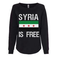 Syria Is Free Syrian Flag Womens California Wash Sweatshirt