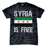 Syria Is Free Syrian Flag Tie-Dye T-Shirt