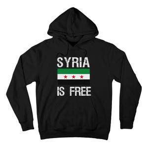 Syria Is Free Syrian Flag Tall Hoodie