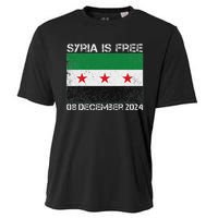 Syria Is Finally Free Celebrate The Freedom March Syria Free Cooling Performance Crew T-Shirt