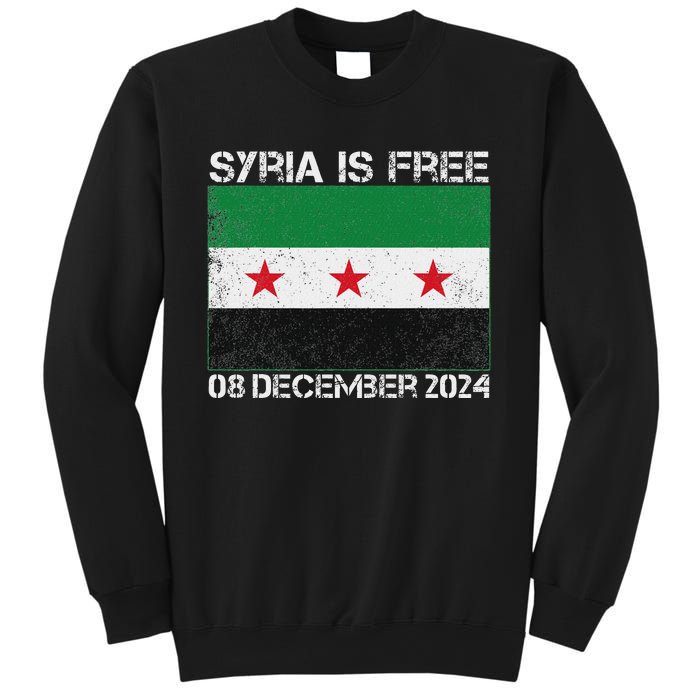 Syria Is Finally Free Celebrate The Freedom March Syria Free Sweatshirt